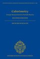 Book cover of: Calorimetry. By: Richard Wigmans