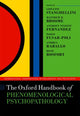 Book cover of: Oxford Handbook of Phenomenological Psychopathology. By: Giovanni Stanghellini