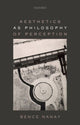 Book cover of: Aesthetics as Philosophy of Perception. By: Bence Nanay