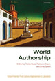 Book cover of: World Authorship. By: Tobias Boes