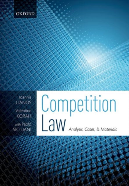 Book cover of: Competition Law. By: Ioannis Lianos