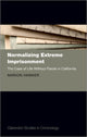 Book cover of: Normalizing Extreme Imprisonment. By: Marion Vannier