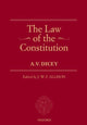 Book cover of: Law of the Constitution. By: A. V. Dicey
