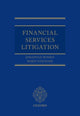 Book cover of: Financial Services Litigation. By: H. H. J. Jonathan Russen QC
