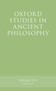 Book cover of: Oxford Studies in Ancient Philosophy, Volume 56. By: Victor Caston