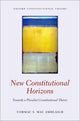 Book cover of: New Constitutional Horizons. By: Cormac Mac Amhlaigh
