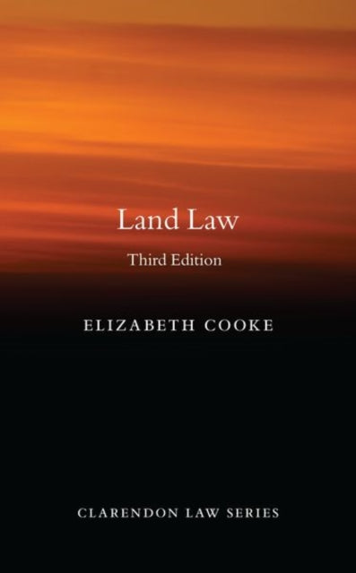 Book cover of: Land Law. By: Elizabeth Cooke