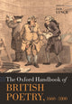 Book cover of: Oxford Handbook of British Poetry, 1660-1800. By: Lynch, Jack