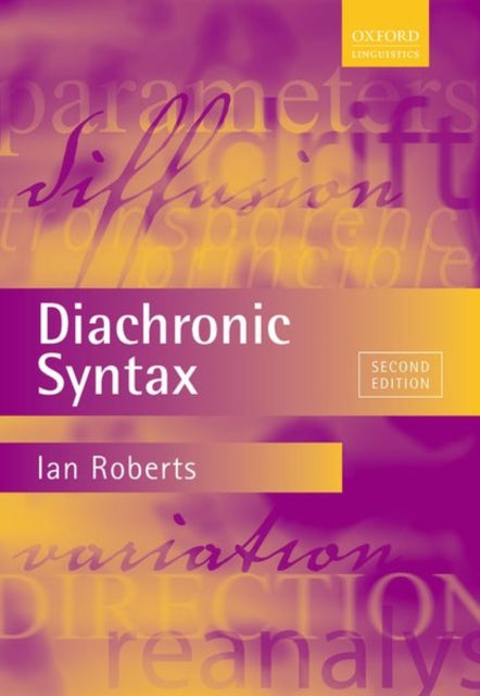 Book cover of: Diachronic Syntax. By: Roberts, Ian