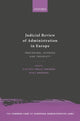 Book cover of: Judicial Review of Administration in Europe. By: Giacinto della Cananea