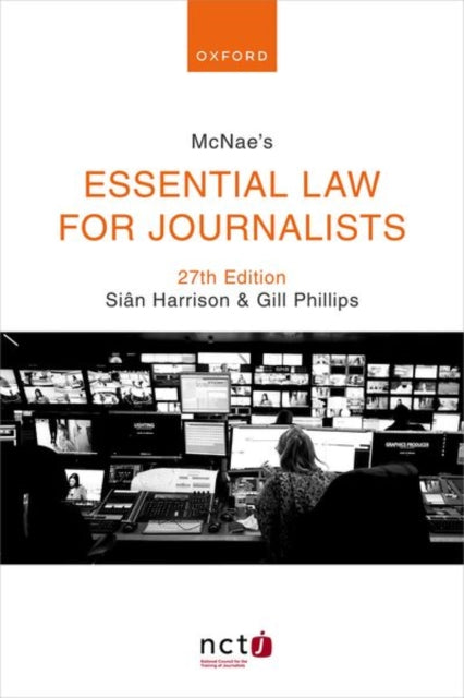 McNae's Essential Law for Journalists 9780198898825 Siân Harrison