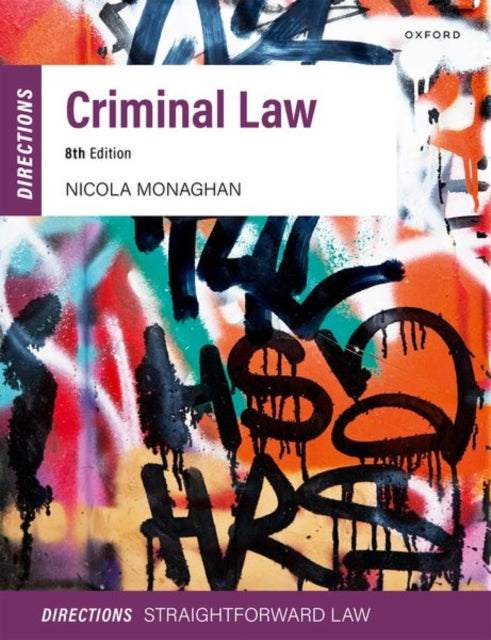 Book cover of: Criminal Law Directions. By: Nicola Monaghan