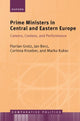 Book cover of: Prime Ministers in Central and Eastern Europe. By: Florian Grotz