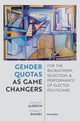 Book cover of: Gender Quotas as Game Changers for the Recruitment, Selection, and Performance of Elected Politicians. By: Andrea Aldrich