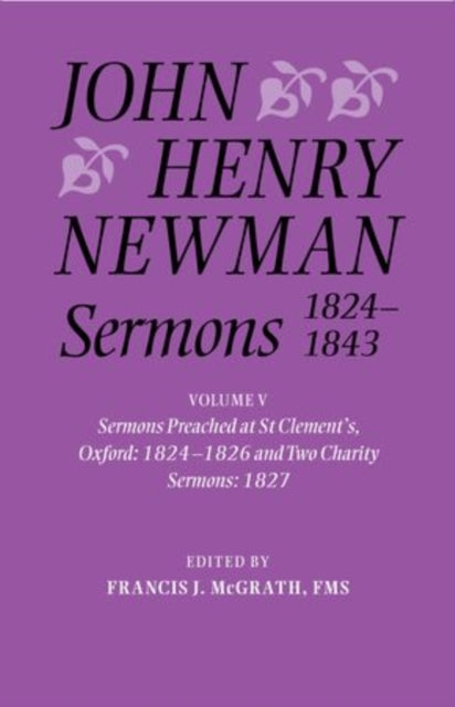 Book cover of: John Henry Newman Sermons 1824-1843