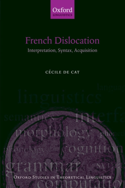 Book cover of: French Dislocation. By: Cécile De Cat
