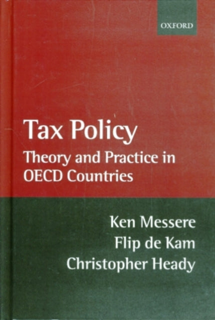 Book cover of: Tax Policy. By: Ken Messere