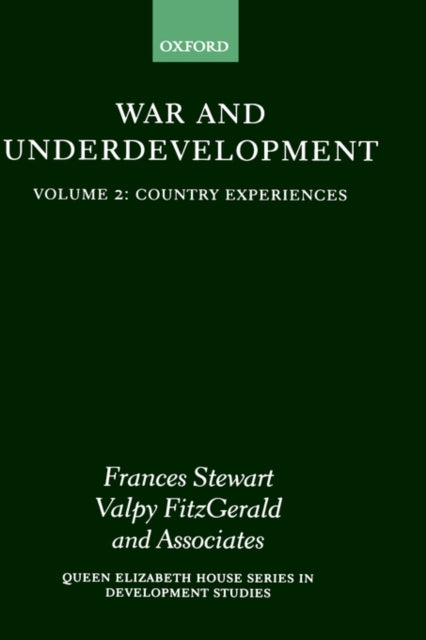 Book cover of: War and Underdevelopment: Volume 2: Country Experiences