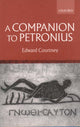 Book cover of: Companion to Petronius