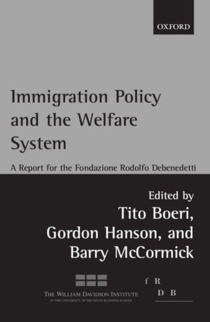 Book cover of: Immigration Policy and the Welfare System