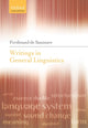 Book cover of: Writings in General Linguistics. By: Ferdinand de Saussure