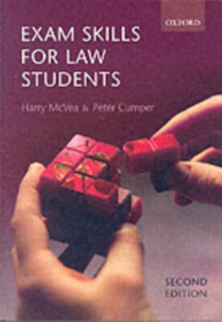 Book cover of: Exam Skills for Law Students. By: Harry McVea