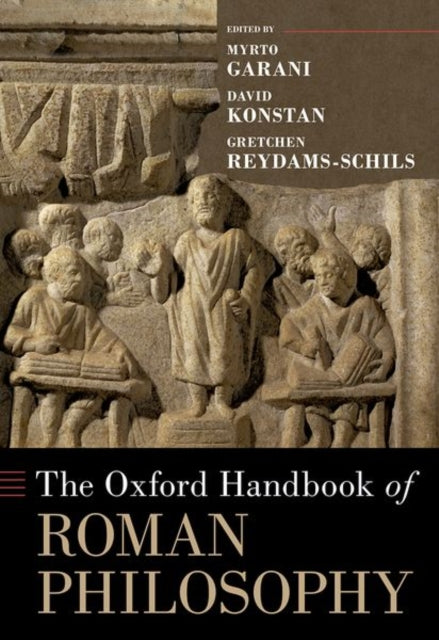 Book cover of: Oxford Handbook of Roman Philosophy. By: David Konstan
