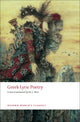 Book cover of: Greek Lyric Poetry