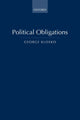 Book cover of: Political Obligations. By: George Klosko