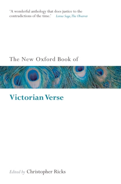 Book cover of: New Oxford Book of Victorian Verse