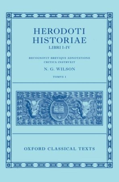Book cover of: Herodotus: Histories, Books 1-4 (Herodoti Historiae: Libri I-IV)