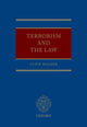 Book cover of: Terrorism and the Law. By: Clive Walker