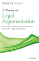 Book cover of: Theory of Legal Argumentation. By: Robert Alexy