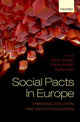 Book cover of: Social Pacts in Europe. By: Sabina Avdagic