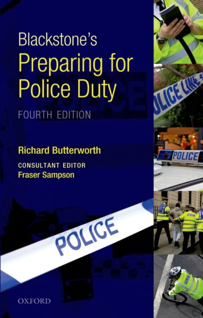 Book cover of: Blackstone's Preparing for Police Duty. By: Richard Butterworth