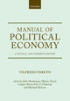 Book cover of: Manual of Political Economy. By: Vilfredo Pareto