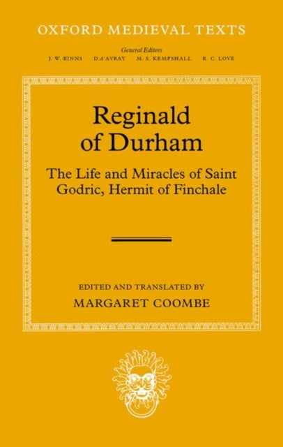 Book cover of: Reginald of Durham. By: Margaret Coombe