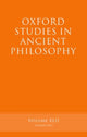 Book cover of: Oxford Studies in Ancient Philosophy, Volume 42. By: Brad Inwood