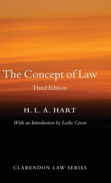 Book cover of: Concept of Law. By: H. L. A. Hart