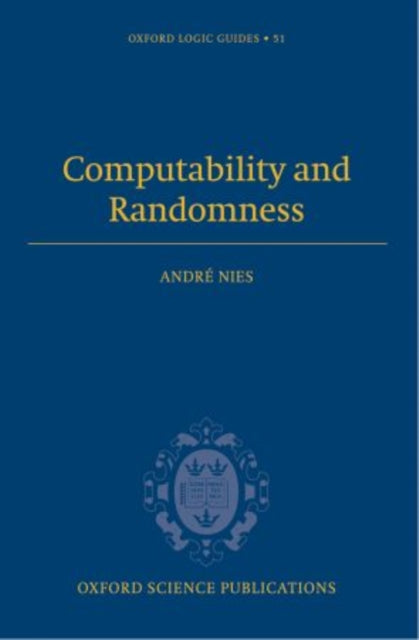 Book cover of: Computability and Randomness. By: André Nies