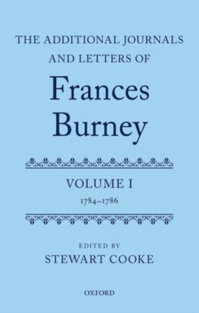 Book cover of: Additional Journals and Letters of Frances Burney. By: Stewart Cooke