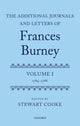 Book cover of: Additional Journals and Letters of Frances Burney. By: Stewart Cooke