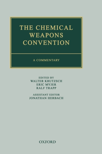 Book cover of: Chemical Weapons Convention. By: Walter Krutzsch