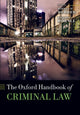 Book cover of: Oxford Handbook of Criminal Law. By: Markus D. Dubber