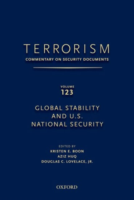 Book cover of: TERRORISM: COMMENTARY ON SECURITY DOCUMENTS VOLUME 123. By: Douglas Lovelace
