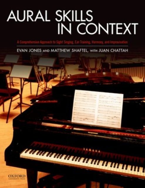 Book cover of: Aural Skills in Context. By: Evan Jones