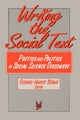 Book cover of: Writing the Social Text. By: Richard Brown