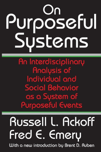 Book cover of: On Purposeful Systems. By: Russell Ackoff