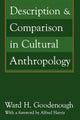 Book cover of: Description and Comparison in Cultural Anthropology. By: Ward Goodenough
