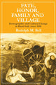 Book cover of: Fate, Honor, Family and Village. By: Rudolph Bell